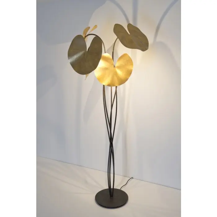 Holländer CONTROVERSIA Staande lamp LED Bruin, Goud, Zwart, 5-lichts Shop Nu