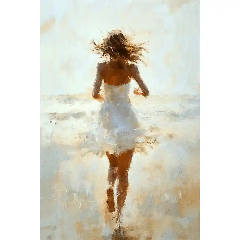 Koop Vandaag Vrouw op strand
