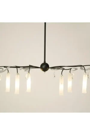 Alleen Vandaag Holländer CASINO OVAL Hanger Zwart, Zilver, 8-lichts
