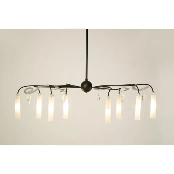Alleen Vandaag Holländer CASINO OVAL Hanger Zwart, Zilver, 8-lichts