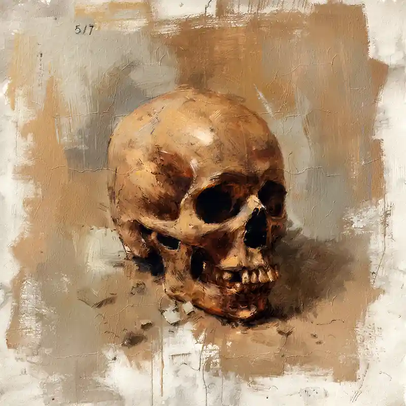 Skull art Snelle Levering