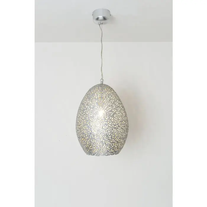 Op = Op Holländer CAVALLIERE GRANDE Hanglamp Zilver, 1-licht
