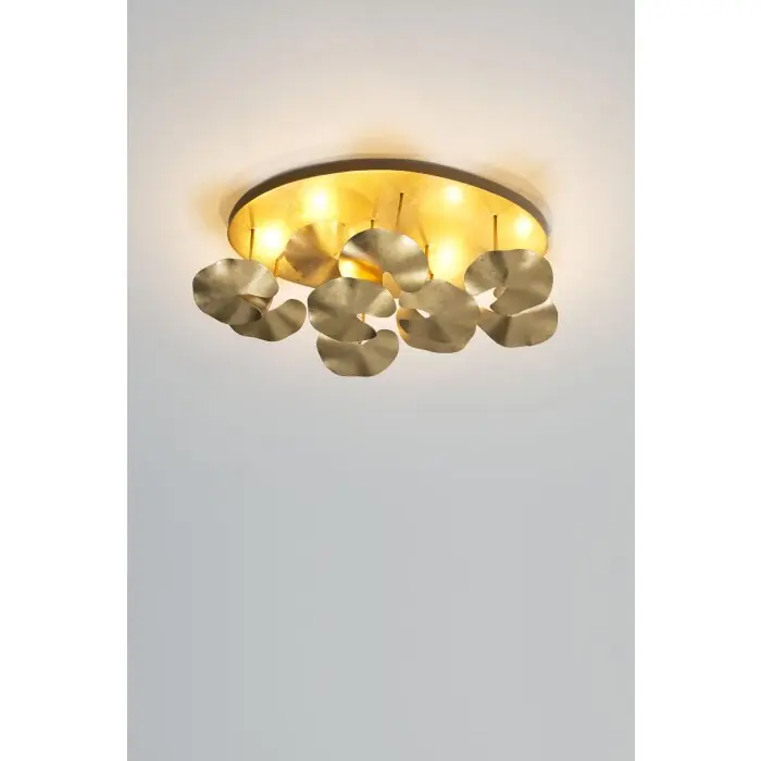Koop Vandaag Holländer CONTROVERSIA Plafondlamp LED Goud, 10-lichts