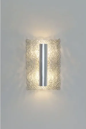 Seizoensaanbieding Holländer UTOPISTICO Muurlamp Zilver, 2-lichts
