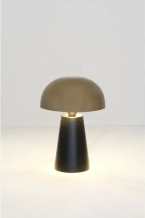 Uitverkoop Holländer FUNGO Tafellamp Goud, Zwart, 1-licht