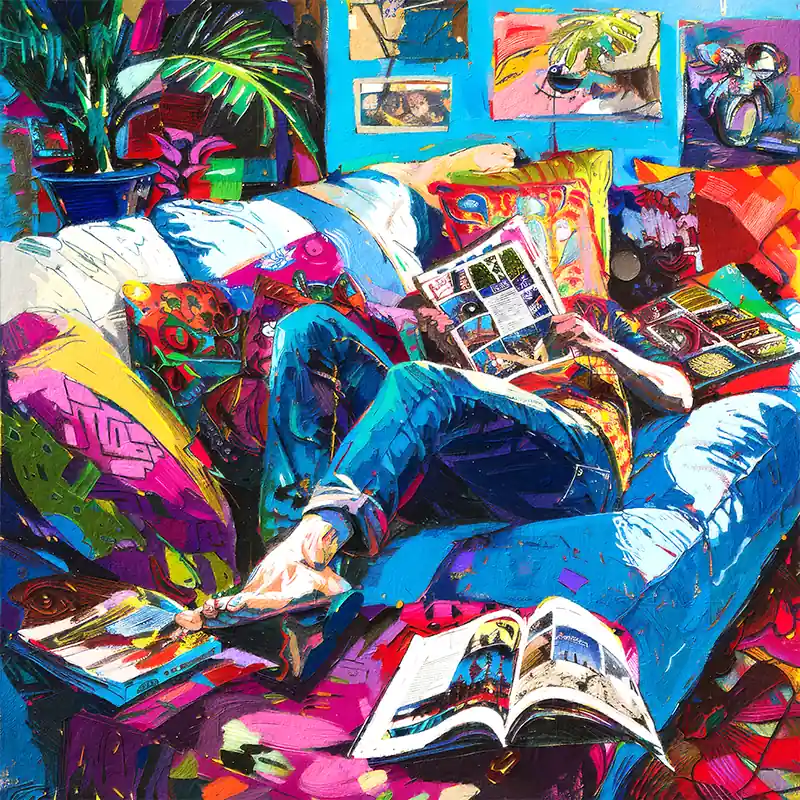 Schilderij Relaks Koop Online