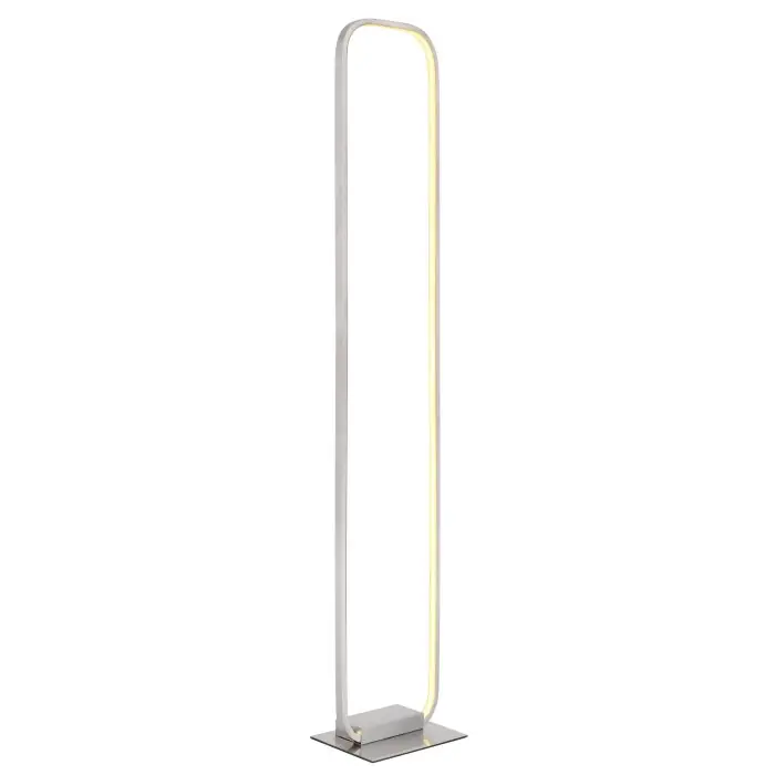 Globo SILLA Staande lamp LED Nikkel mat, 1-licht Beperkte Voorraad