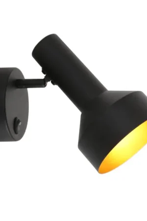 Steinhauer Bundle Muurlamp Zwart, 1-licht Shop Nu