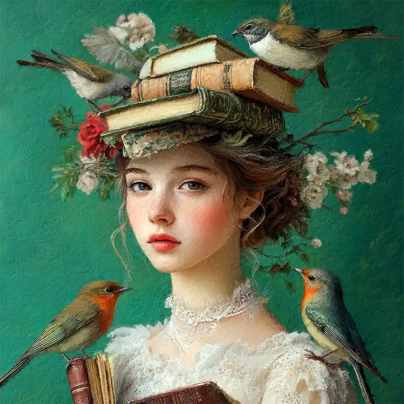 Finale Uitverkoop Vrouw Vogels Boeken