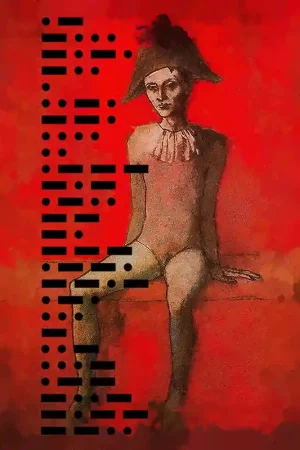 Morse code 3 - Picasso ( inspiratie) Exclusieve Aanbieding