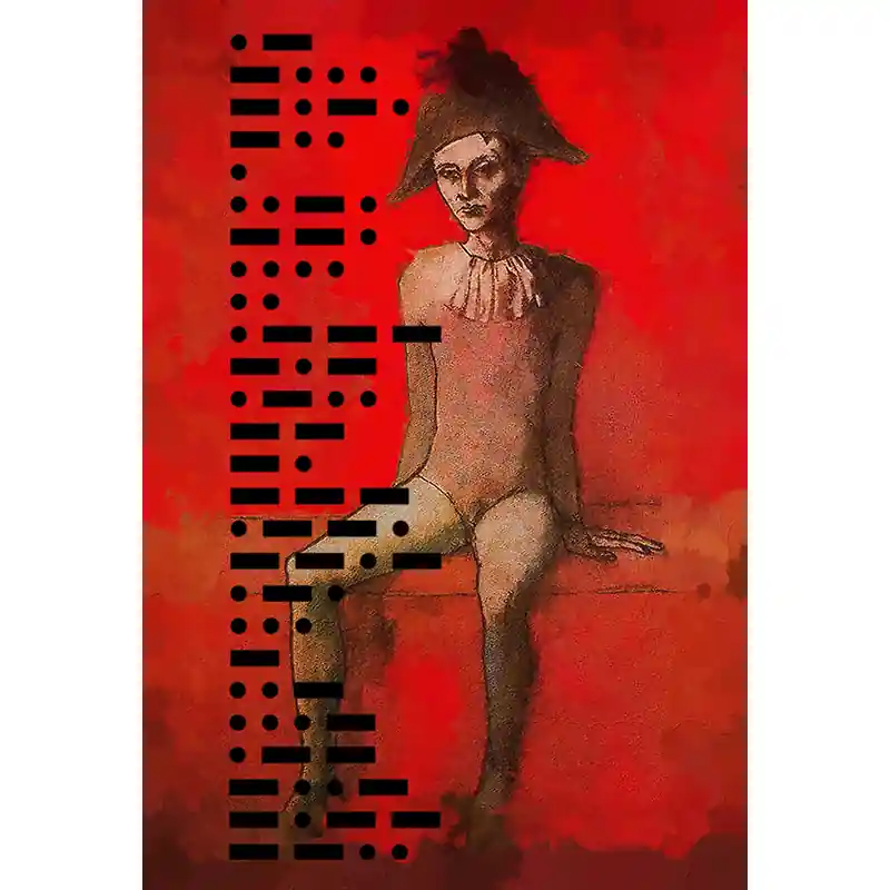 Morse code 3 - Picasso ( inspiratie) Exclusieve Aanbieding