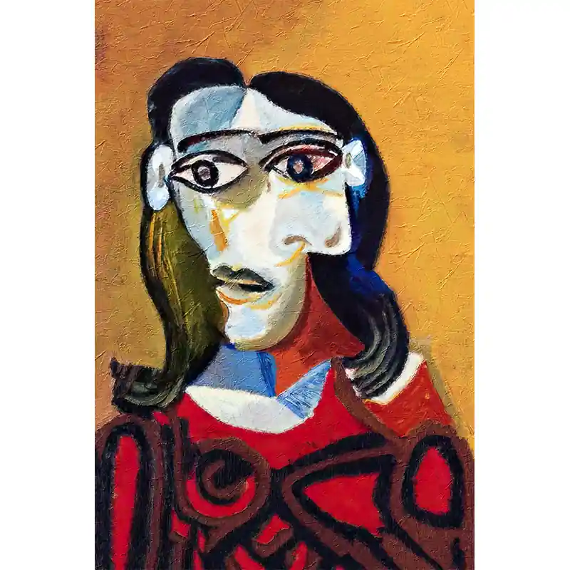 Picasso Vrouw cubism Superprijs