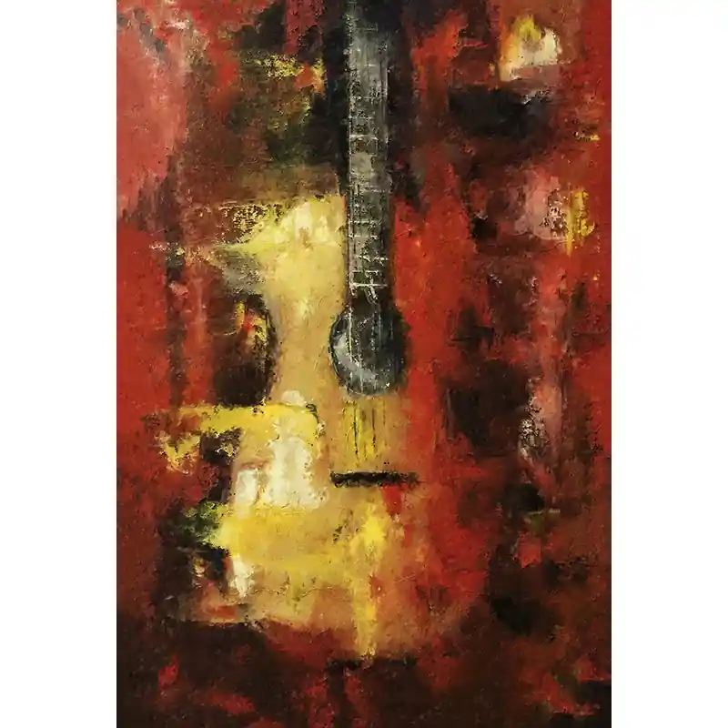 Gitaar schilderij Shop Nu