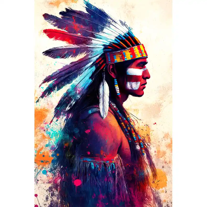 Korting Indiase man Art