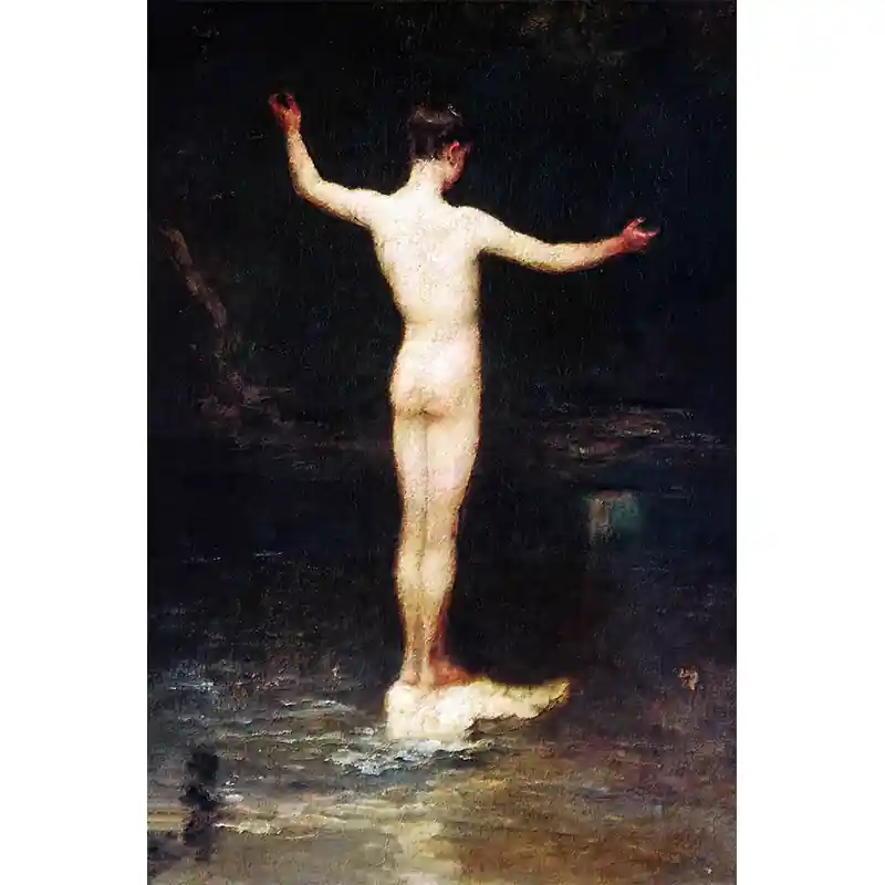 Direct Verzonden The Bathers - William Morris Hunt