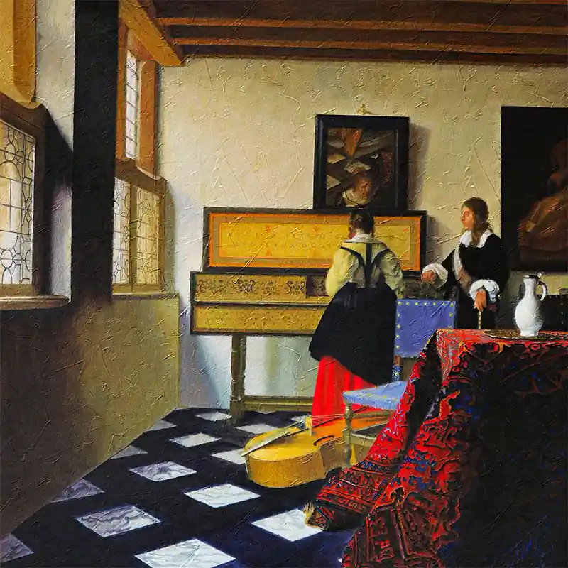 Shop Nu De muziekles - Johannes Vermeer