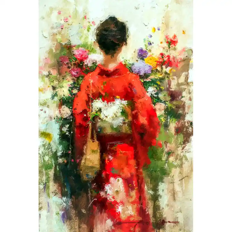 Beste Prijs Vrouw in kimono