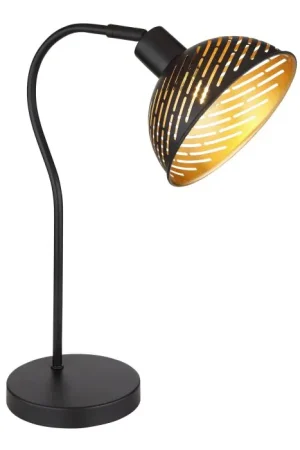 Beste Prijs Globo LENNA Tafellamp Zwart, 1-licht