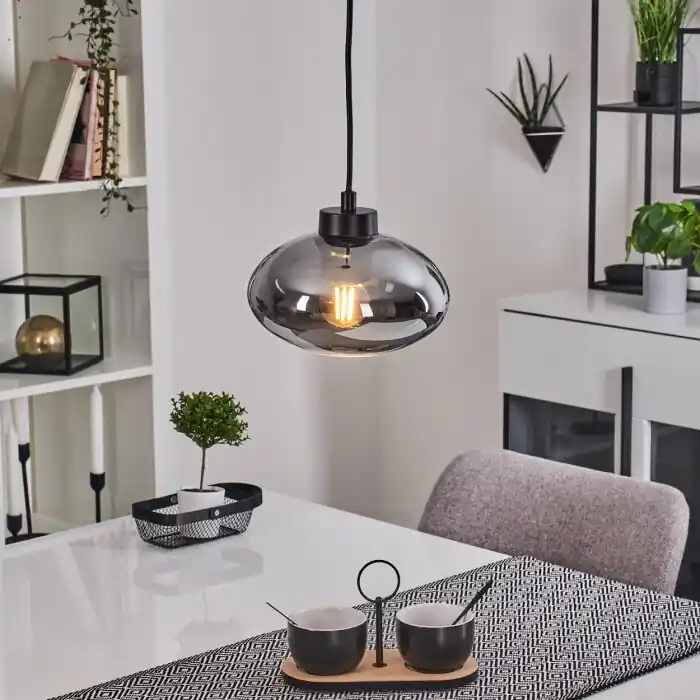 Haikala Hanger Zwart, 1-licht Superprijs