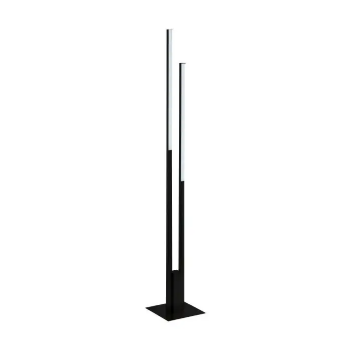 Eglo FRAIOLI-Z Staande lamp LED Zwart, 2-lichts, Kleurwisselaar Dagaanbieding