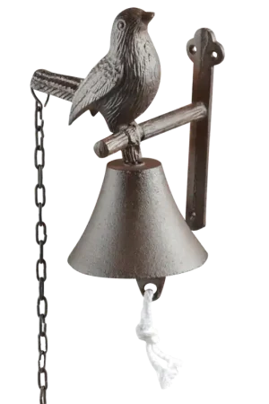 Alleen Vandaag Deurbel vogel met kettinkje