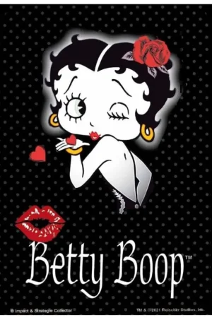 Hete Deal Betty Boop wandplaat Hand Kiss - wandbord