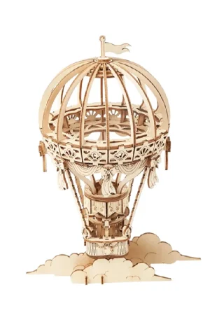 3D Houten Puzzel, Hot Air Ballon Robotime Fabrieksprijs
