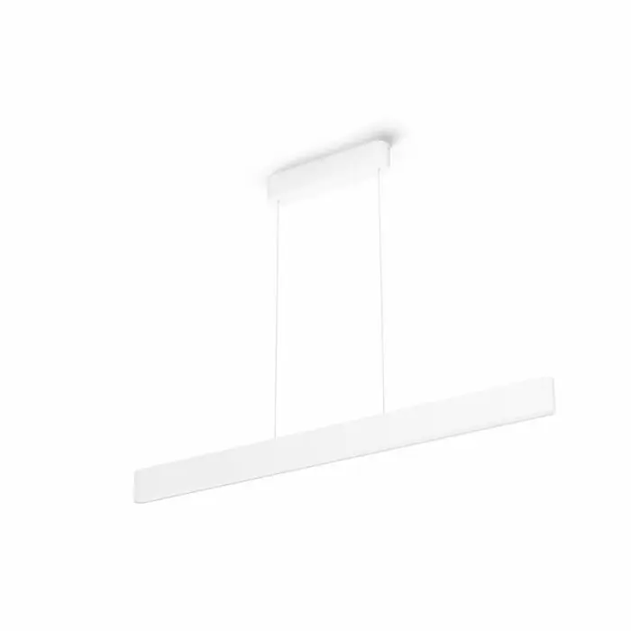 Philips Hue White & Colour Ambiance Ensis Hanglamp LED Wit, 2-lichts, Kleurwisselaar Actieprijs