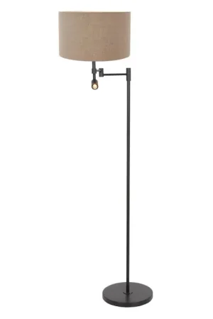 Actieprijs Steinhauer Stang Staande lamp LED Zwart, 2-lichts
