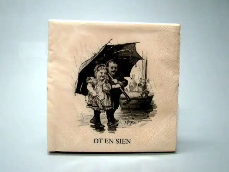 Veilige Betaling Ot en Sien servetten/ Paraplu