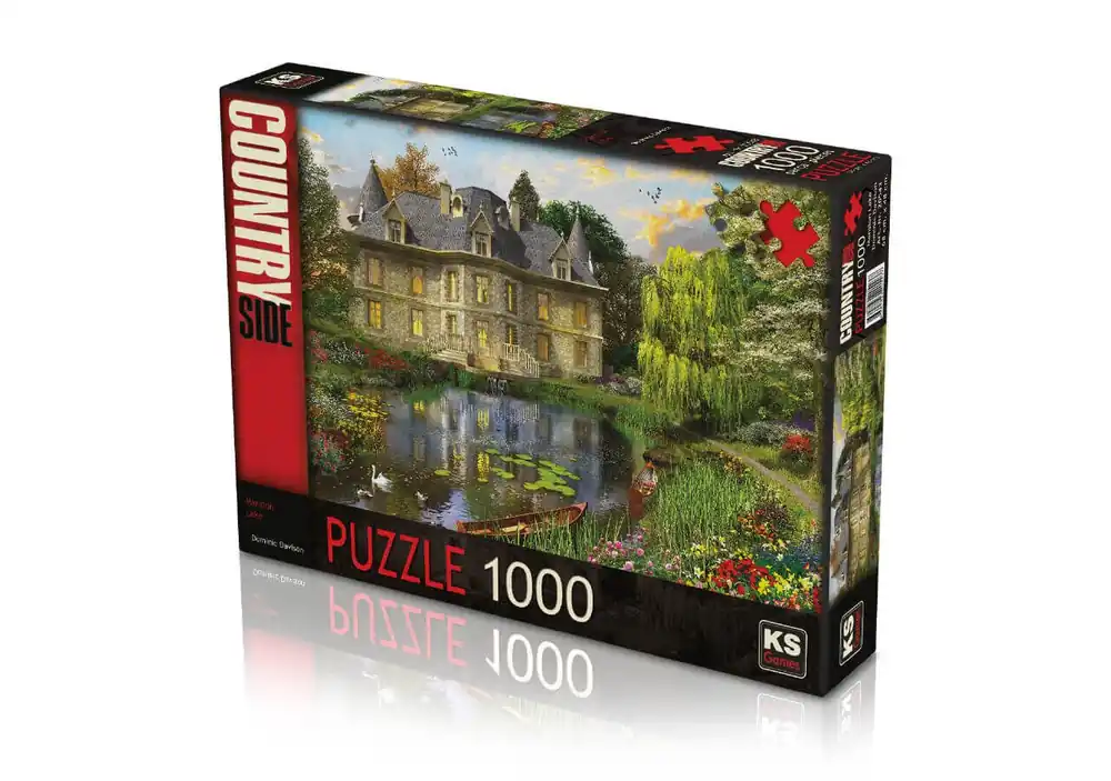 Mansion Lake puzzel 1000 stukjes Direct Verzonden