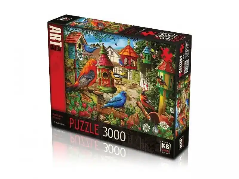 Legpuzzel vogelhuisjes 3000 stukjes KS Games Seizoensaanbieding