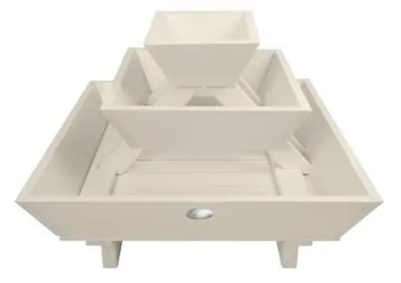 Fabrieksprijs Plantenpiramide wit / Esschert Design