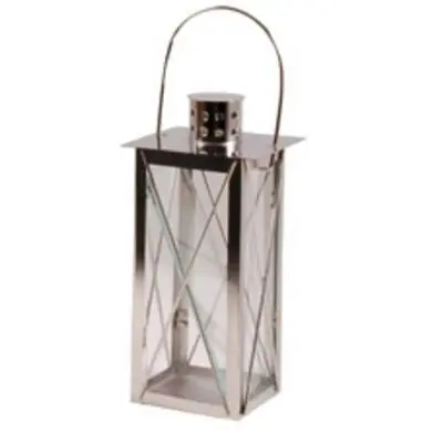 Aanbieding Lantaarn rvs 25 cm / Esschert Design