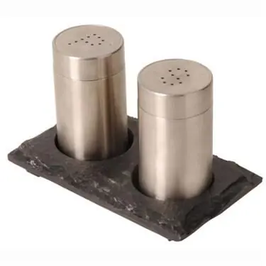 Leisteen zout en peper set / Outhings Voordeelprijs