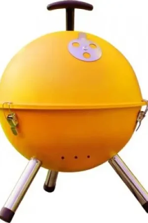 Barbecue tafelmodel kogel geel Populair