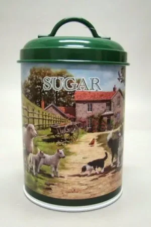 Lage Prijs Blik Sugar schaap collie print