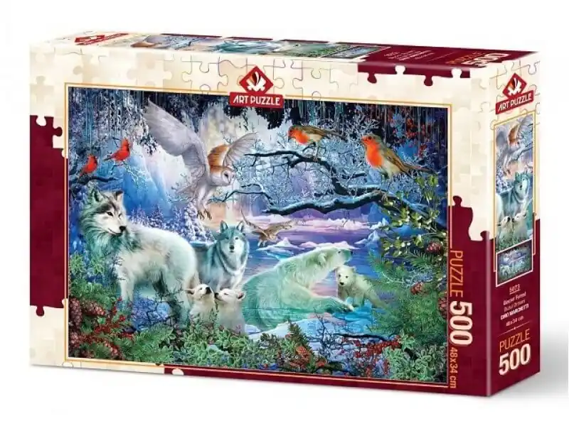 Hoge Kwaliteit Glacier Forest puzzel 500 stukjes