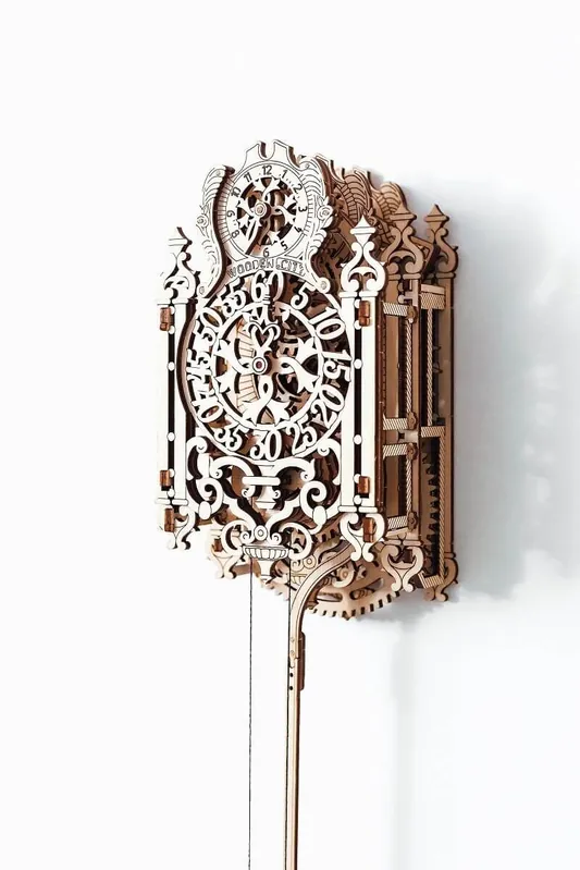 Snelle Levering Royal Clock wooden city
