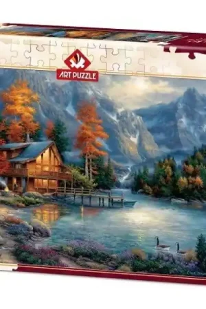 Puzzel Autumn Reflection 3000 stukjes Lage Kosten