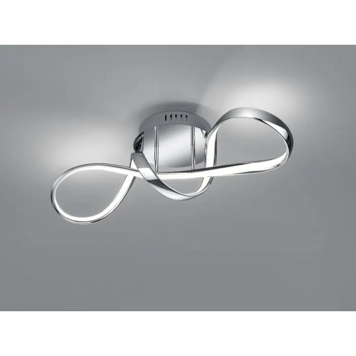 Reality Perugia Plafondlamp LED Chroom, 1-licht Nu Kopen