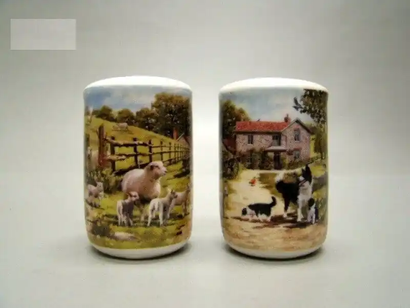 Peper en Zout set schaap en collie Snelle Levering
