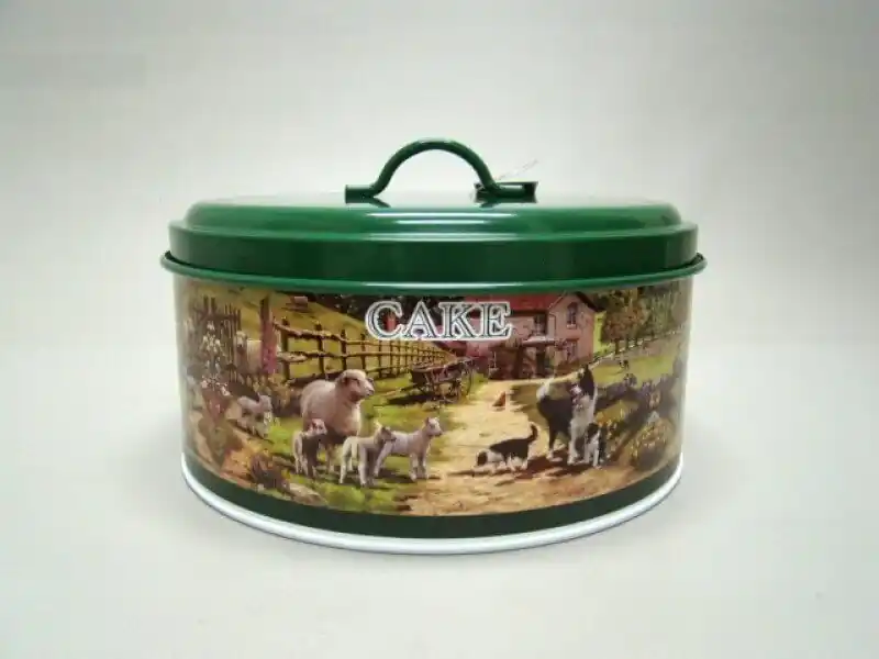 Schaap en collie cakeblik Hete Deal