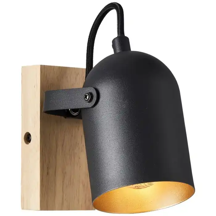 Brilliant Tronte Muurlamp Natuurlijke kleuren, 1-licht Hete Deal