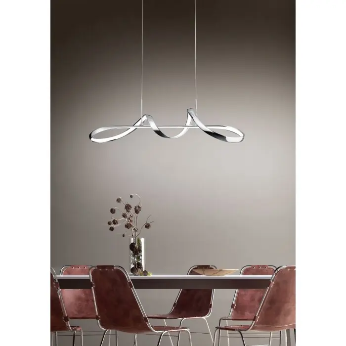 Beperkt Aanbod Reality Perugia Hanglamp LED Chroom, 1-licht