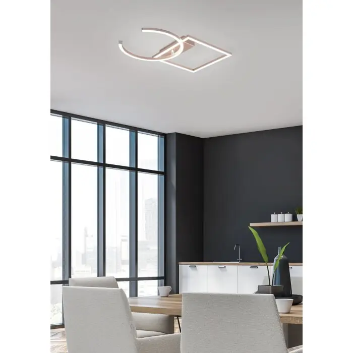 Goedkoop Reality Pivot Plafondlamp LED Roségoud, 1-licht