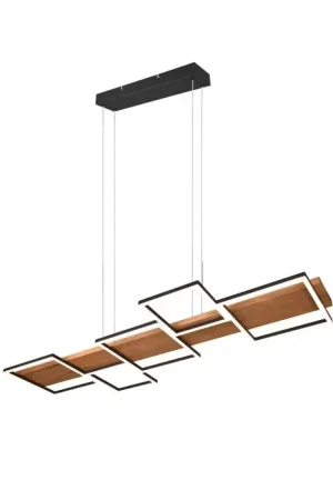 Alleen Vandaag Trio Harper Hanglamp LED Zwart, 1-licht