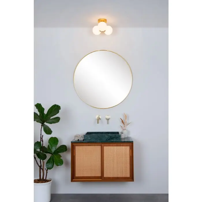 Lucide TRUDY Plafondlamp Goud, Messing, 3-lichts Weekendaanbieding