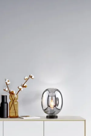 Weekendaanbieding Fischer & Honsel Nayla Tafellamp Zwart, 1-licht