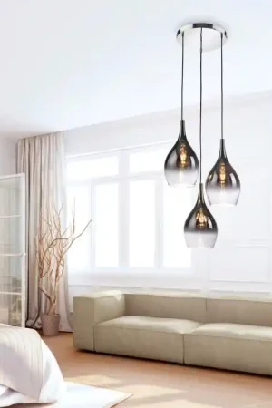 Aanbieding Paul Neuhaus PILUA Hanglamp Chroom, 3-lichts